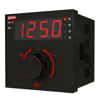 Termoregolatori PID RS PRO, 24 V c.a., 96 x 96mm, 2 uscite Relè, SSR