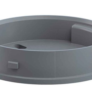 Base di montaggio Werma 261.700.01 serie EvoSIGNAL per Serie EvoSIGNAL, 19 x 85 mm