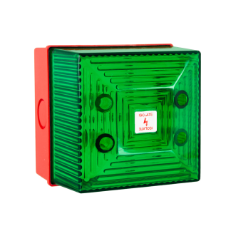 Segnalatore Lampeggiante Clifford & Snell, Xeno, Verde, 115 V c.a.