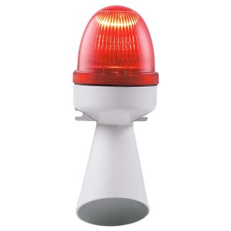 Segnalatore acustico e luminoso RS PRO, Rosso, 240 V