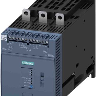 Avviatore soft-start Siemens, 3 fasi, 90 kW, 400 → 600 V., IP00
