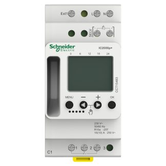 Temporizzatore per guida DIN Schneider Electric, 230 V c.a., 1 canale