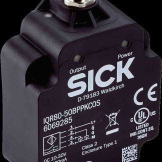 Sensore di prossimità a parallelepipedo SICK, M12, rilevamento 75 mm, 10 → 30 V CC