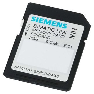 Scheda di memoria Siemens 6AV2181-8XP00-0AX0, per HMI Pannelli operatore SIMATIC HMI