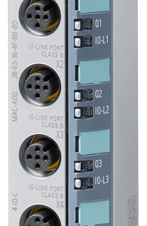 Scatola sensore Siemens, 4 porte, connettore M12, Ethernet