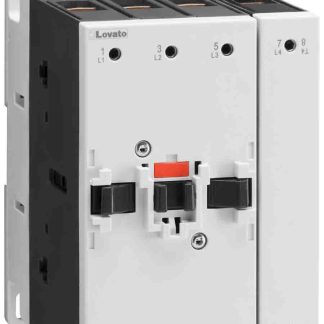 Contattore Lovato, 4 poli, 4 NA, 160 A, 55 kW, bobina 230 V c.a.