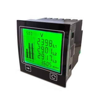 Contatore di energia Trumeter, APM, 3 fasi, display LCD