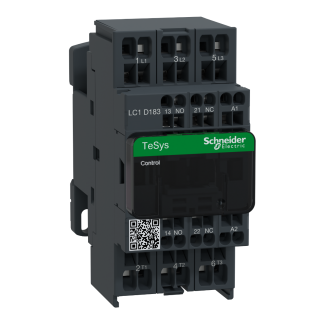 Contattore Reversibile Schneider Electric, 3 poli, 1 N/C + 1 N/A, 18 A, 10 kW, bobina 24 V c.a.