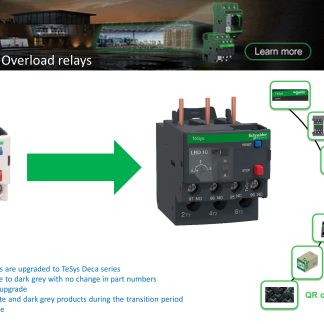 Relè di sovraccarico termico Schneider Electric, carico FLC 32 A, 5 A