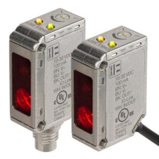 Sensore fotoelettrico Rettangolare RS PRO, a soppressione di sfondo, rilevamento 200 mm, uscita NPN/PNP