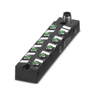 Scatola sensore Phoenix Contact, 10 porte, connettore M8