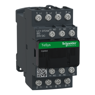 Contattore Contattore di commutazione Schneider Electric, serie LC1D, 4 poli, 1 NA + 1 NC, 25 A, bobina 24 V