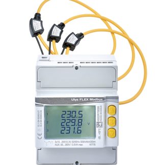 Contatore di energia Chauvin Arnoux Energy, ULYS FLEX, 3 fasi, display LCD retroilluminato a 4 cifre