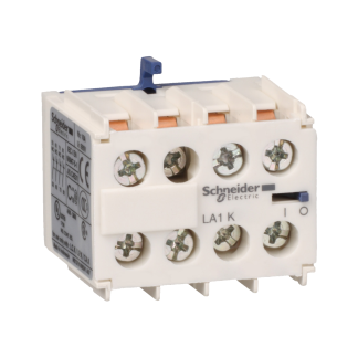 Contatto ausiliario Schneider Electric, 4 contatti, 4NC, montaggio frontale, serie LA1K
