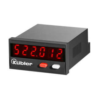 Contatore Kubler, Minuti, Secondi, 60kHz, display LED 6 cifre, 10 → 30 V c.c.