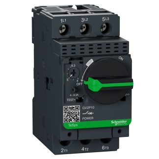 Interruttore automatico del motore Schneider Electric, 4 → 6,3 A TeSys