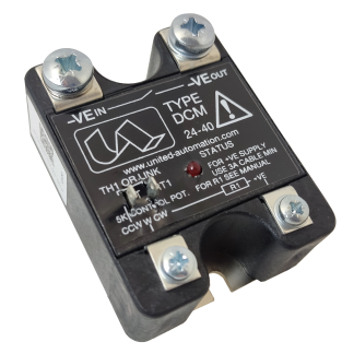 Controllo motori c.c. United Automation, 24 V c.c., 40 A