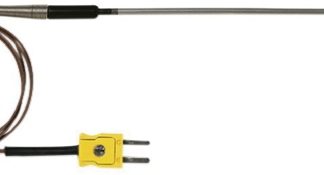 Termocoppia tipo J, Ø sonda 6mm, lungh. sonda 20mm, +600°C