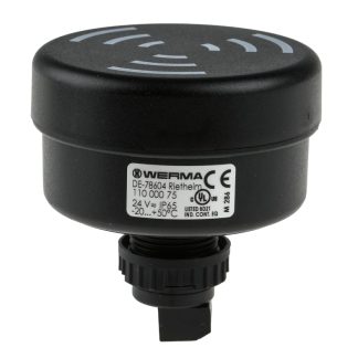 Cicalino Werma, 24 V, 100dB a 1 m, IP65, montaggio a parete