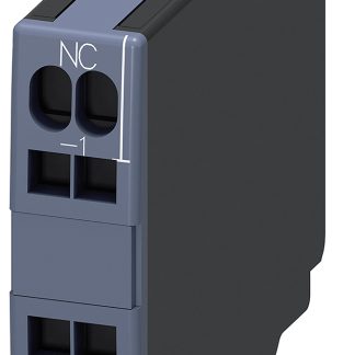 Contatto ausiliario Siemens, 1 contatto, 1NC, montaggio a innesto, serie 3RH1