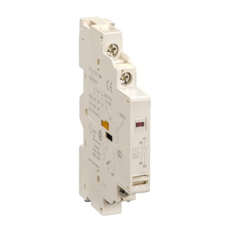 Contatto ausiliario Schneider Electric, 2 contatti, 2 N/C, montaggio laterale, serie GVAD