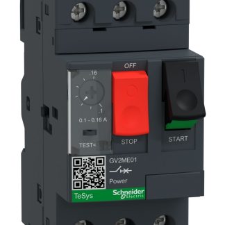 Interruttore automatico del motore Schneider Electric, 690 V, 0,1 → 0,16 A TeSys