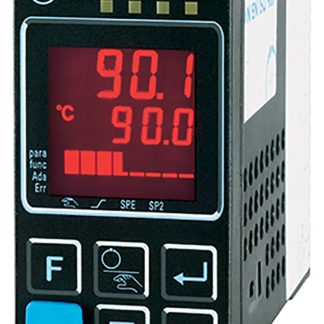 Termoregolatori PID P.M.A KS90, 90 → 250 V c.a., 48 x 96mm, 1 uscita