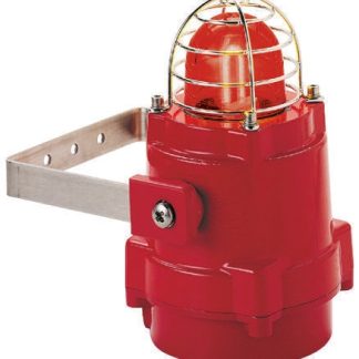 Segnalatore Stroboscopico e2s, Xeno, Rosso, 230 V c.a.