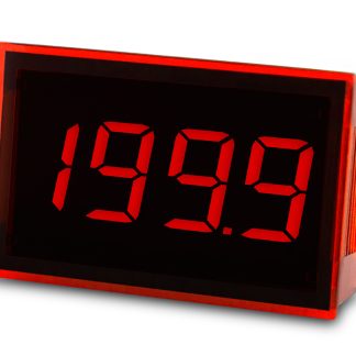 Voltmetro digitale in c.c. Lascar, display LED a 3.5 cifre