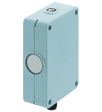 Sensore di prossimità a parallelepipedo Pepperl + Fuchs, rilevamento 300 mm, 10 → 35 c.c.