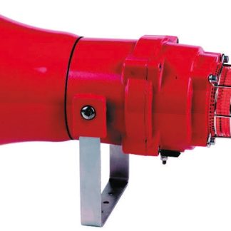 Segnalatore acustico e luminoso e2s serie BExCS110-05, Rosso, 115 V c.a., 117dB a 1 m, IP66, IP67