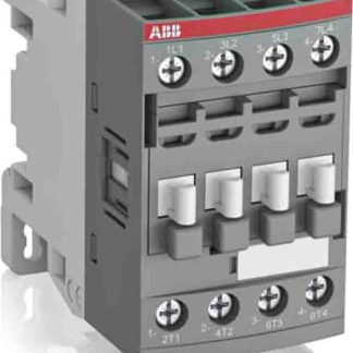 Contattore ABB, serie AF, 4 poli, 4NO, 30 A, 7,5 kW, bobina 12 V c.c.