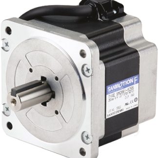 Motore passo-passo Sanyo Denki, coppia 7000mNm, passo 1.8°, Ø albero 14mm, 250 V c.a., 350 V c.c., 6 A, 4 cavi