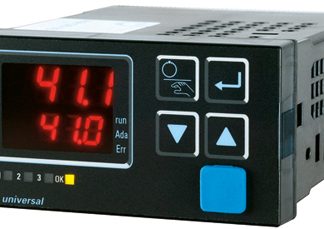 Termoregolatori PID P.M.A KS41, 90 → 250 V c.a., 48 x 96mm, 3 uscite