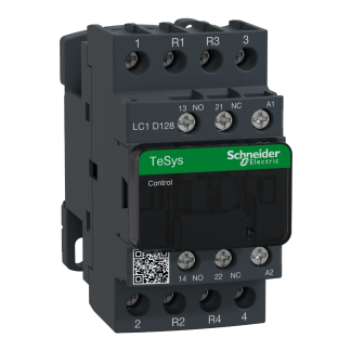 Contattore Schneider Electric, serie LC1D, 4 poli, 2 NO + 2 NC, 25 A, bobina 24 V c.a.