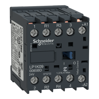 Contattore Schneider Electric, serie LP1K, 4 poli, 2 NO + 2 NC, 20 A, bobina 230 V cc