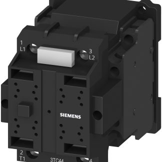 Contattore Siemens, serie 3TC4, 3 poli, 2 NO, 32 A, bobina 110 V c.c.