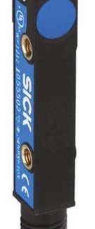 Sensore di prossimità a parallelepipedo SICK, rilevamento 2 mm, 10 → 30 V c.c.