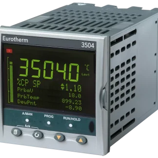 Termoregolatori PID Eurotherm 3504, 100 → 230 V c.a., 96 x 96mm, 6 uscite Analogico, Relè di commutazione,