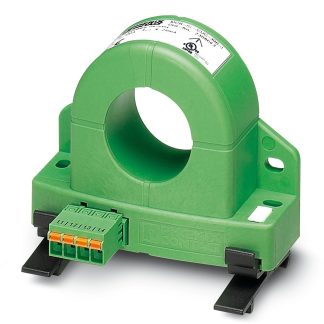 Trasformatore di corrente Phoenix Contact, ingresso 300A, uscita 4 → 20 ma, 300:1, foro 32mm