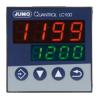 Termoregolatori PID Jumo QUANTROL, 110 → 240 V c.a., 48 x 48mm, 2 uscite Logico, Relè