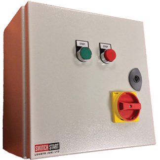 Starter stella-triangolo Manuale Lovato, 3 fasi, 22 kW, 400 V c.a., IP65