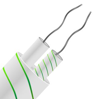 Cavo/cavo della termocoppia RS PRO, tipo K, -60 → +350 °C., in Fibra di vetro, 100m