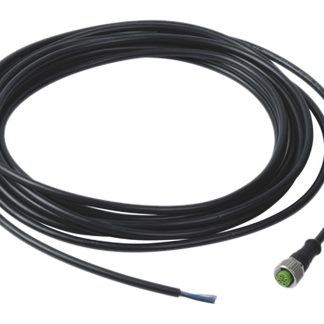 Set cavi M12 Werma 960.693.05 per Kompakt 37, 5 m (L), 15 mm (Ø), connettore femmina M12 a 5 poli