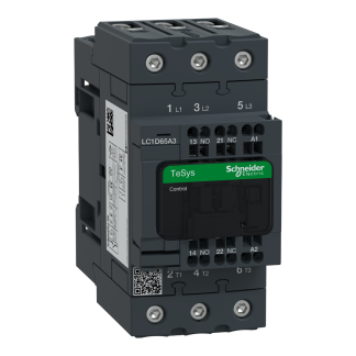 Contattore Schneider Electric, serie LC1D, 3 poli, 3 NO, 65 A, bobina 230 V c.a.