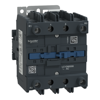 Contattore Schneider Electric, serie LC1D, 4 poli, 2 NO + 2 NC, 80 A