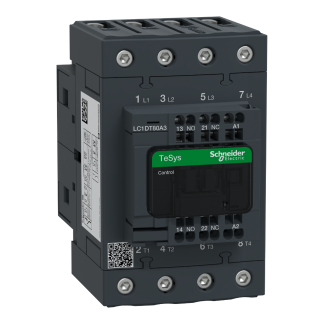 Contattore Schneider Electric, serie LC1D, 4 poli, 4NO, 80 A, bobina 230 V c.a.