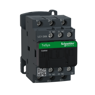 Contattore Schneider Electric, serie LC1D, 3 poli, 3 NO, 5,5 kW, bobina 480 V c.a.