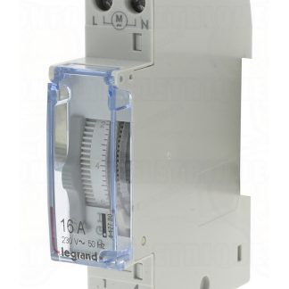 Temporizzatore per guida DIN Legrand, Unipolare normalmente aperto, 230 V ca, Ore, Minuti, Secondi