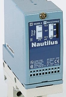 Sensore di pressione Differenziale Telemecanique Sensors, -0.04bar max, uscita Relè